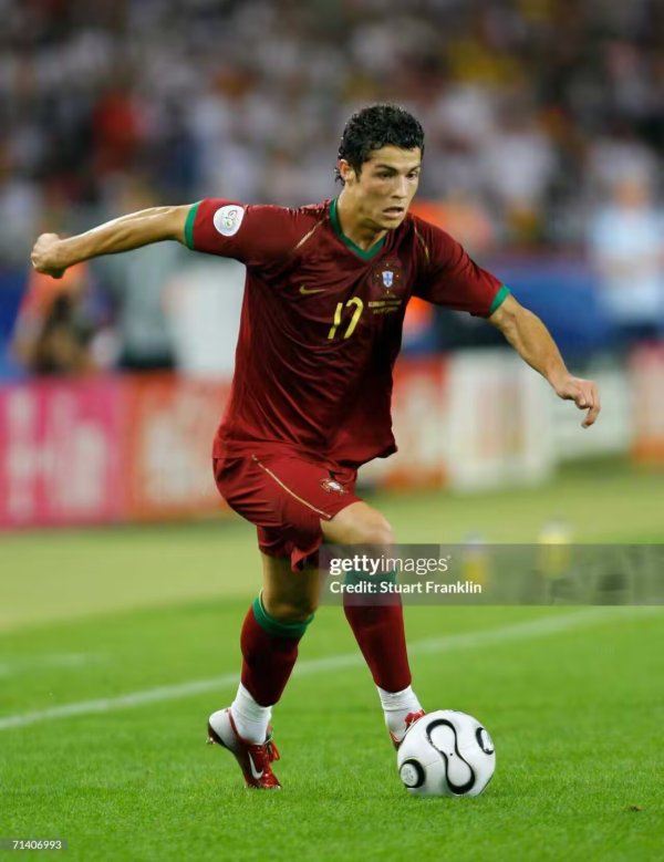 Retro Portugal Home  Player 1:1 Quality Soccer Jersey   2006