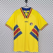 Retro Romania Home  1:1 Quality Soccer Jersey  1994