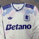 Aston Villa Long Third Away   Fans 1:1 Quality Soccer Jersey  25-26