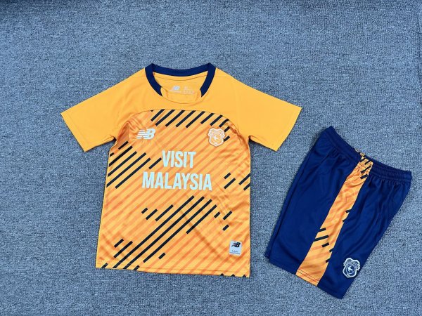 Cardiff City  Third Away kids 1:1 Quality Soccer Jersey  25-26