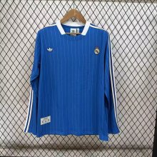 Real Madrid Long  t-shirt Special Edition Blue 1:1 Quality Soccer Jersey    25-26