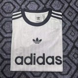 Adidas Clover T-shirt  White 1:1 Quality Soccer Jersey  25-26