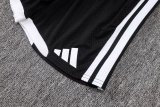 Adidas Clover Sets  Black 1:1 Quality Soccer Jersey  25-26
