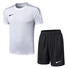 Nike Sets  White 1:1 Quality Soccer Jersey  25-26
