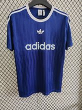 Adidas Clover T-shirt  Blue 1:1 Quality Soccer Jersey  25-26