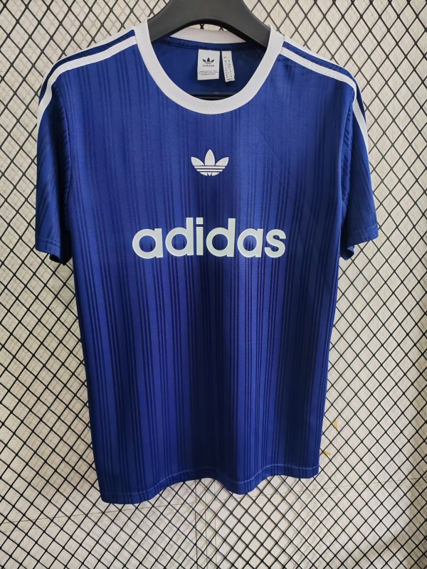 Adidas Clover T-shirt  Blue 1:1 Quality Soccer Jersey  25-26