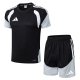 Adidas Clover Sets  Black 1:1 Quality Soccer Jersey  25-26