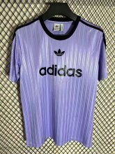 Adidas Clover T-shirt  Purple 1:1 Quality Soccer Jersey  25-26