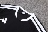 Adidas Clover Sets  Black 1:1 Quality Soccer Jersey  25-26