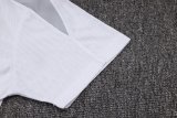 Nike Sets  White 1:1 Quality Soccer Jersey  25-26