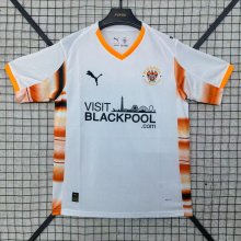 Blackpool Away Fans   1:1 Quality Soccer Jersey   24-25