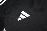 Adidas Clover Sets  Black 1:1 Quality Soccer Jersey  25-26