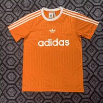 Adidas Clover T-shirt  Orange 1:1 Quality Soccer Jersey  25-26
