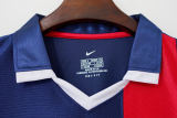 Retro Paris Long  Home 1:1 Quality Soccer Jersey  2001-2002