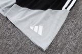 Adidas Clover Sets  Black 1:1 Quality Soccer Jersey  25-26