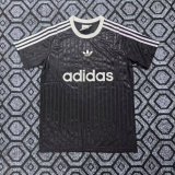 Adidas Clover T-shirt  Black 1:1 Quality Soccer Jersey  25-26