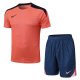 Nike Sets  Red 1:1 Quality Soccer Jersey  25-26