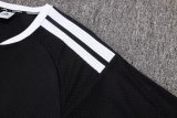 Adidas Clover Sets  Black 1:1 Quality Soccer Jersey  25-26