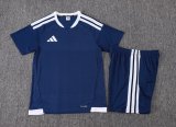 Adidas Clover Sets  Blue 1:1 Quality Soccer Jersey  25-26