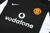 Retro Manchester United Training  Tracksuit  Black 1:1 2002-2003