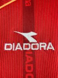 Retro Roma Long Home 1:1 Quality Soccer Jersey  1999-2000