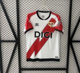 Rayo Vallecano Home Fans   1:1 Quality Soccer Jersey   25-26