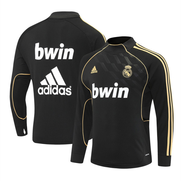 Retro Real Madrid  Training  Tracksuit  Black 1:1 2011-2012