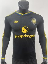 Manchester United  Third Away Long Player 1:1 Quality Soccer Jersey  25-26