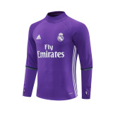 Retro Real Madrid  Training  Tracksuit  Purple 1:1 2016-2017