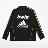 Retro Real Madrid  Training  Tracksuit  Black 1:1 2011-2012