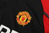 Retro Manchester United Training  Tracksuit  Black 1:1 1998-1999