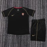 Retro Portugal AWAY Kids  1:1 Quality Soccer Jersey 2006