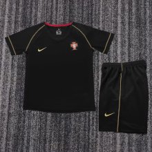 Retro Portugal AWAY Kids  1:1 Quality Soccer Jersey 2006
