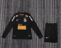 Retro Santos Away Kids Long   1:1 Quality Soccer Jersey 2012-2013
