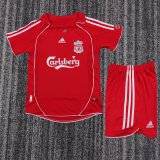 Retro Liverpool  home Kids  2006-2007