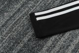 Retro Real Madrid Third Away Kids  Black Long Sleeve  1:1 Quality Soccer Jersey    2014-2015