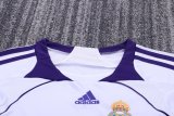 Retro Real Madrid Home Kids  1:1 Quality Soccer Jersey  2007-2008