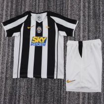 Retro Juventus Home Kids   1:1 Quality Soccer Jersey  2004-2005