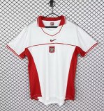 Retro poland Home Fans 1:1 Quality Soccer Jersey  1997