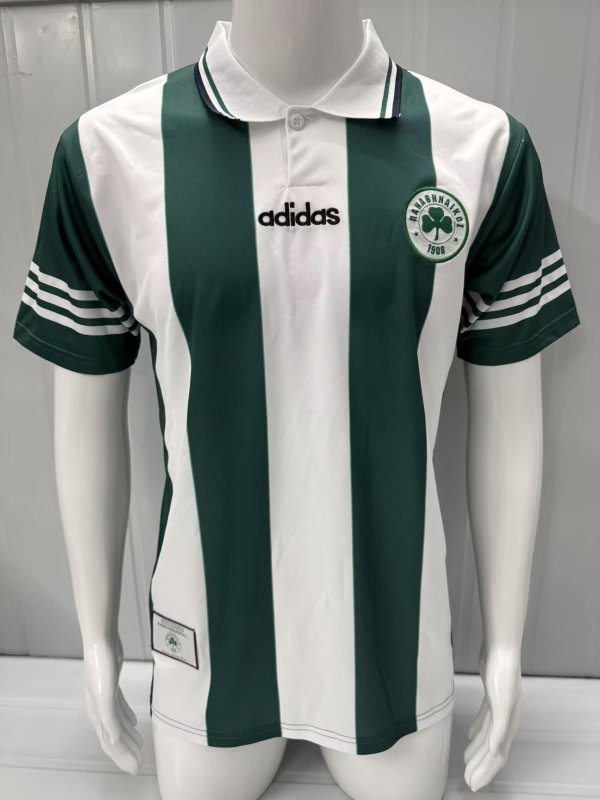 Retro Panathinaikos  Home 1:1 Quality Soccer Jersey  1996-1997