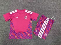 Mexico Goalkeeper Kids   1:1 Quality Soccer Jersey 26-27（2026）