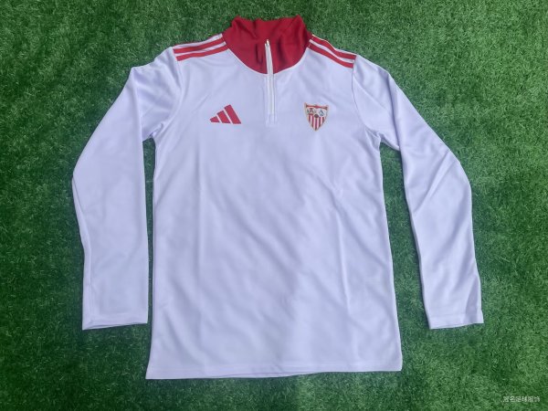 Sevilla  Training  Tracksuit  White 1:1 25-26