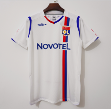 Retro Lyon Home Fans 1:1 Quality Soccer Jersey   2008-2009