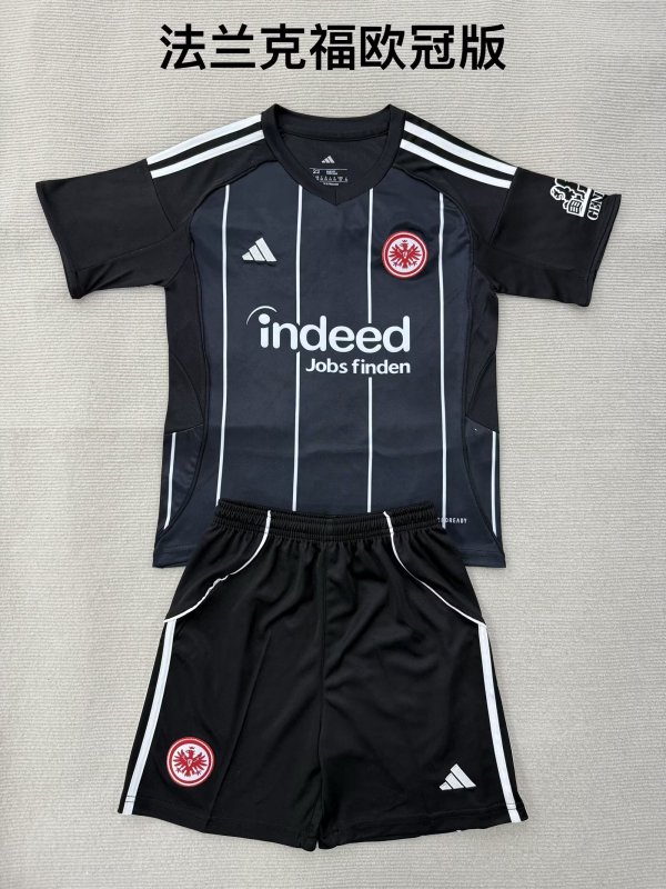 Frankfurt Third Away  Fans  (Kids And Man ) 1:1 Quality Soccer Jersey 25-26