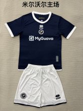 Millwall Home  (Kids and men ) 1:1 Quality Soccer Jersey  25-26