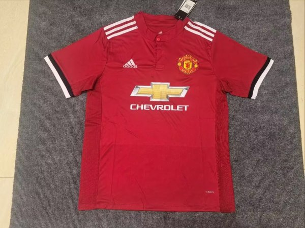 Retro Manchester United Home  1:1 Quality Soccer Jersey 2017-2018