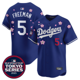 MLB Los Angeles Dodgers  petal blue baseball  Jerseys  2025