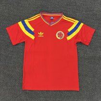 Retro Colombia Away Red 1:1 Quality Soccer Jersey 1990