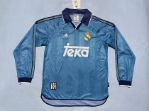Retro Real Madrid Home Long 1:1 Quality Soccer Jersey 1999-2000