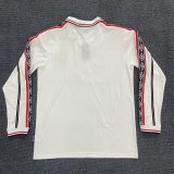 Retro  Manchester united Third  Away  long sleeve 1998-1999